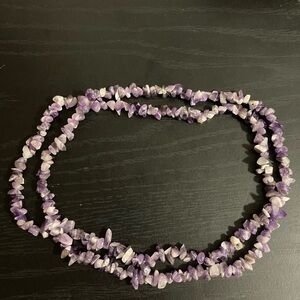 Amethyst Natural Stone Necklace